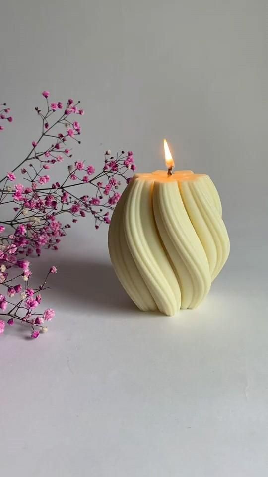 Swirl Serenity Candle
